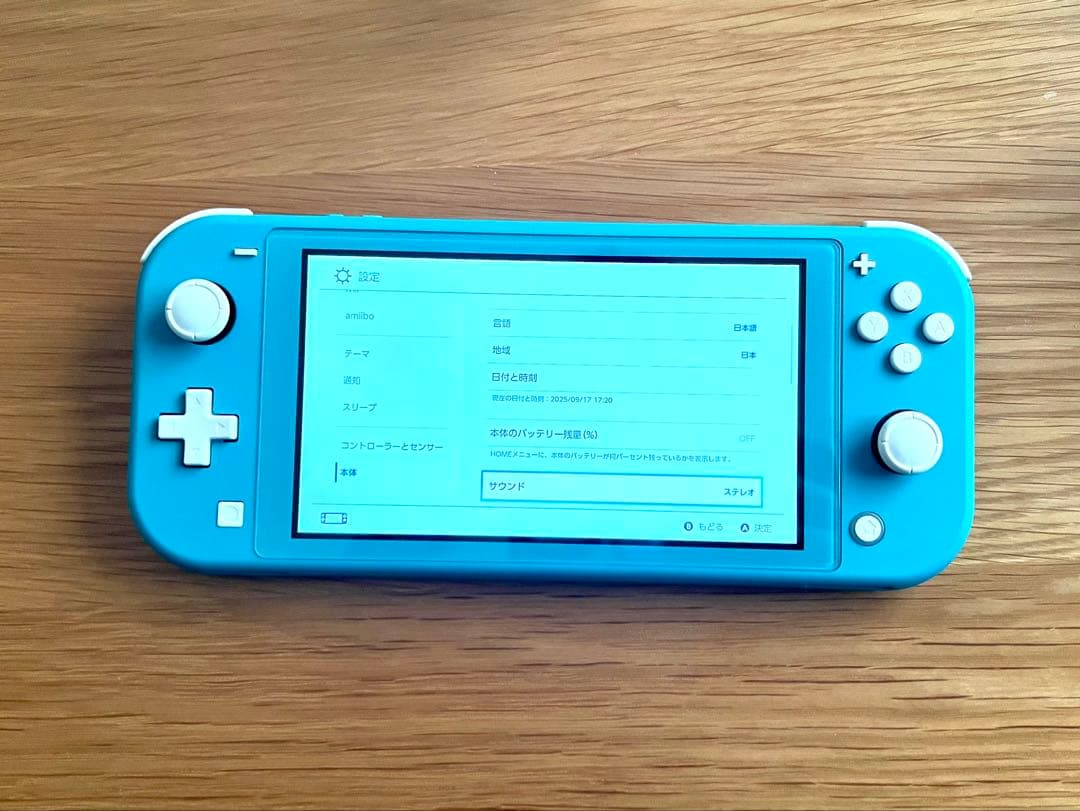 Nintendo Switch Lite 本体 ターコイズブルー