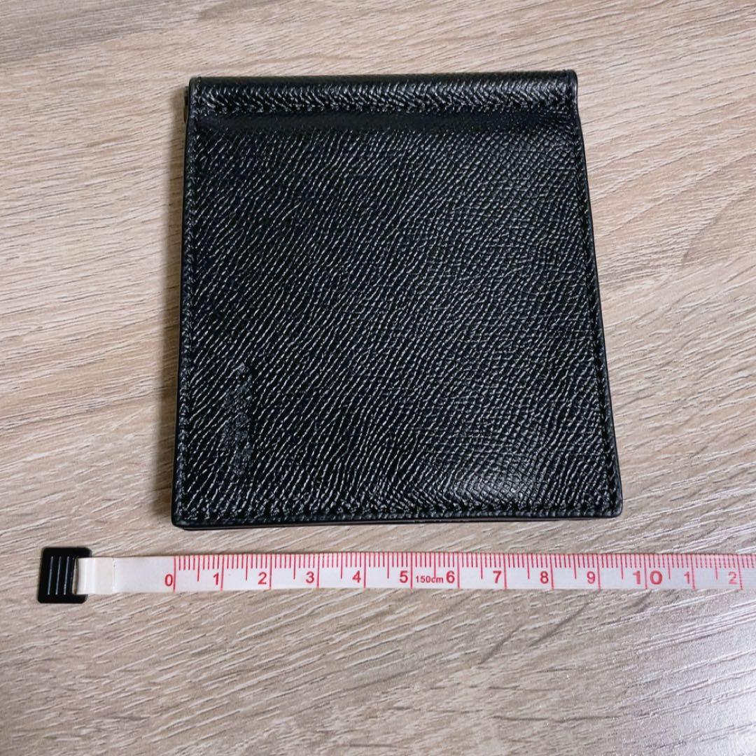 美品⭐️【COACH】コーチ レザー財布 マネークリップ 二つ折り カード8ポケ