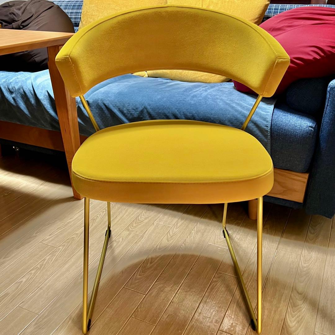 ★値下げ★美品★カリガリス NEW YORK ファブリック CB1022 1脚