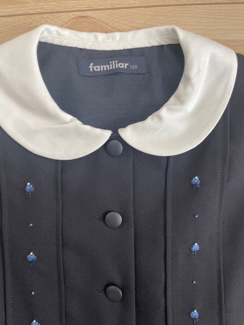 familiar 半袖ワンピース 120 お受験　面接