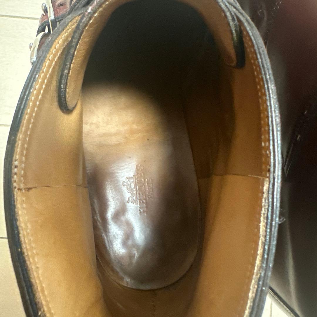 ひ*ろ様 エルメス ジョンロブ　ミュージアムカーフ　ブーツ　LOUIS