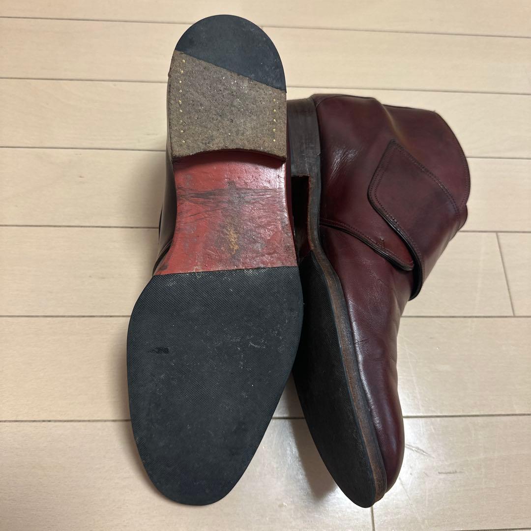 ひ*ろ様 エルメス ジョンロブ　ミュージアムカーフ　ブーツ　LOUIS