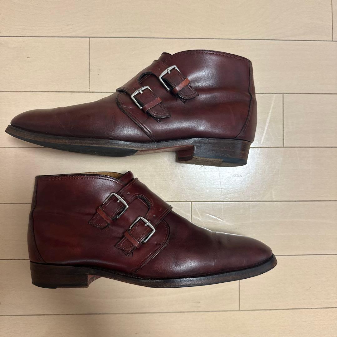 ひ*ろ様 エルメス ジョンロブ　ミュージアムカーフ　ブーツ　LOUIS