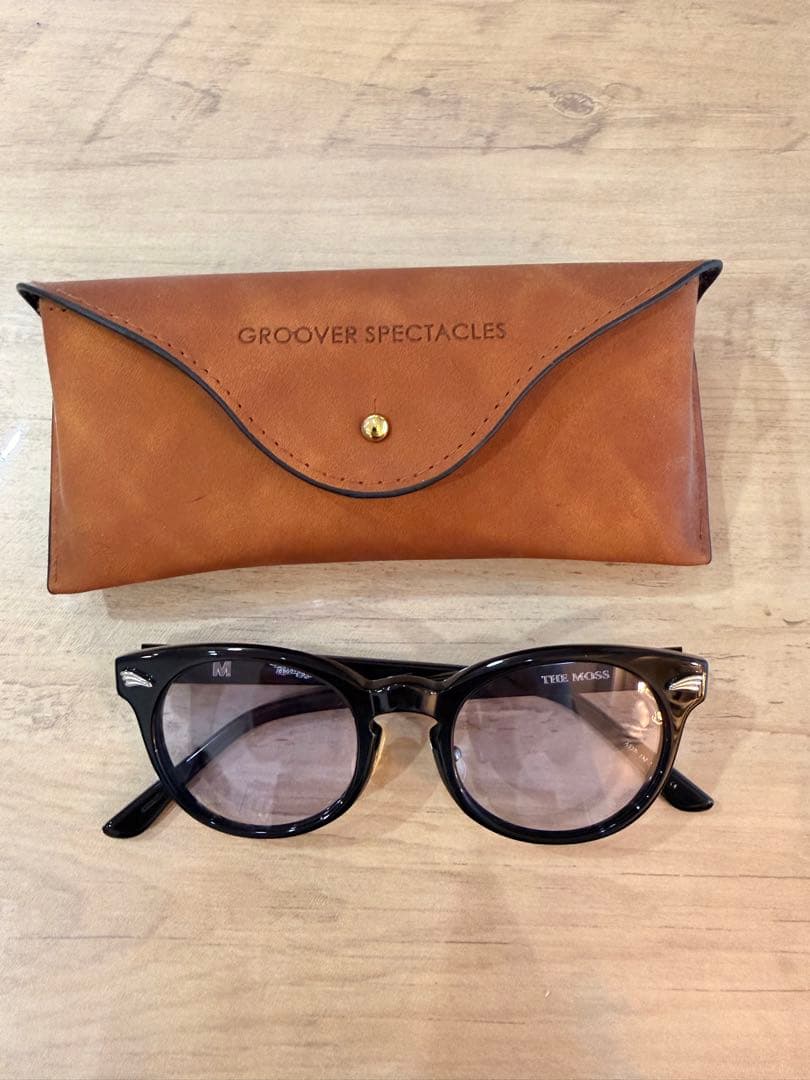 M×GROOVER コラボサングラス　THE MOSSブラック