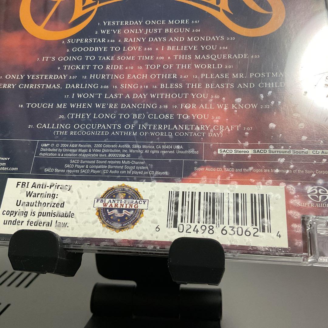 メ*7様 CARPENTERS Singles 1969-1981 SACD/C