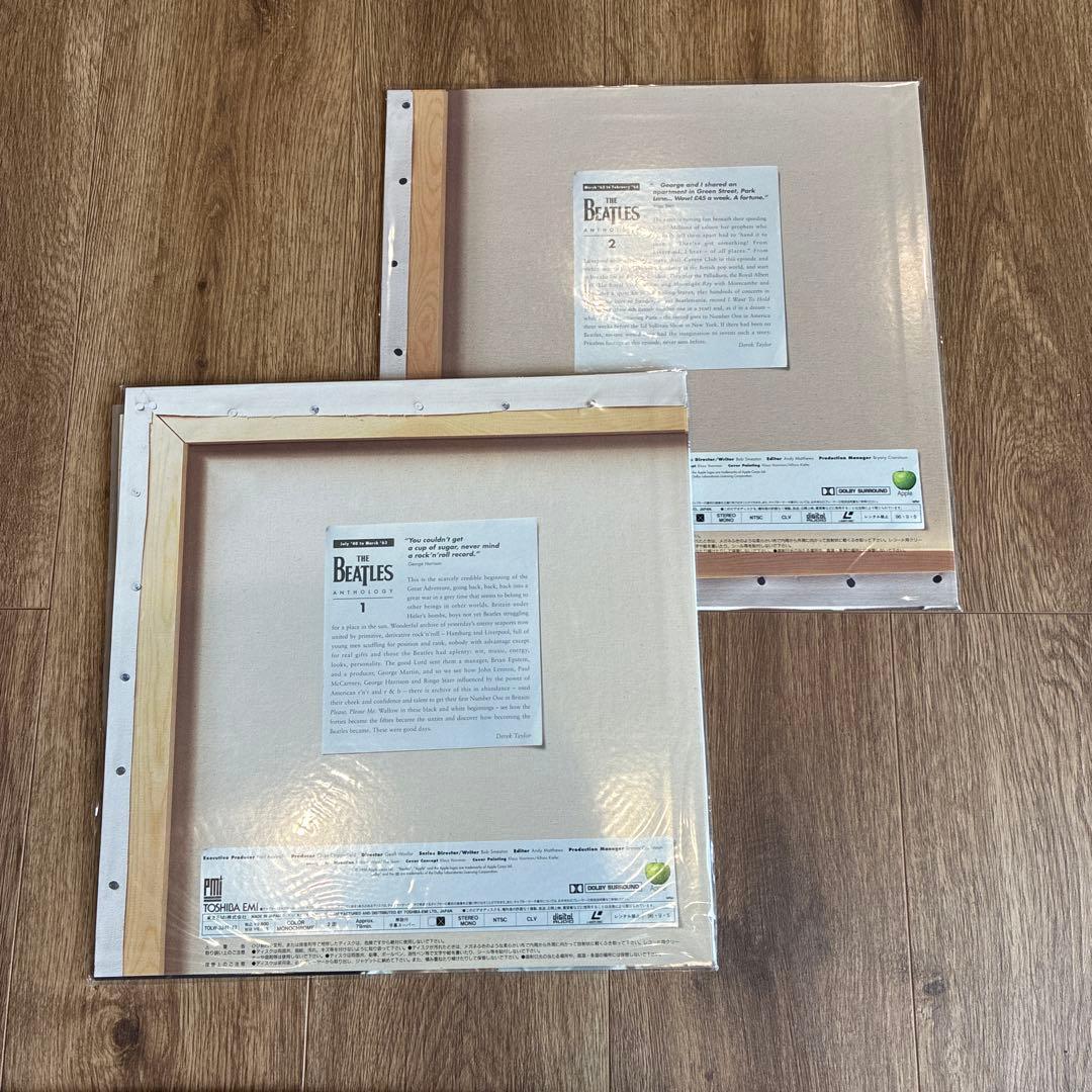 ザ・ビートルズ　アンソロジー VO.1&2、VO.3&4 レーザーディスク