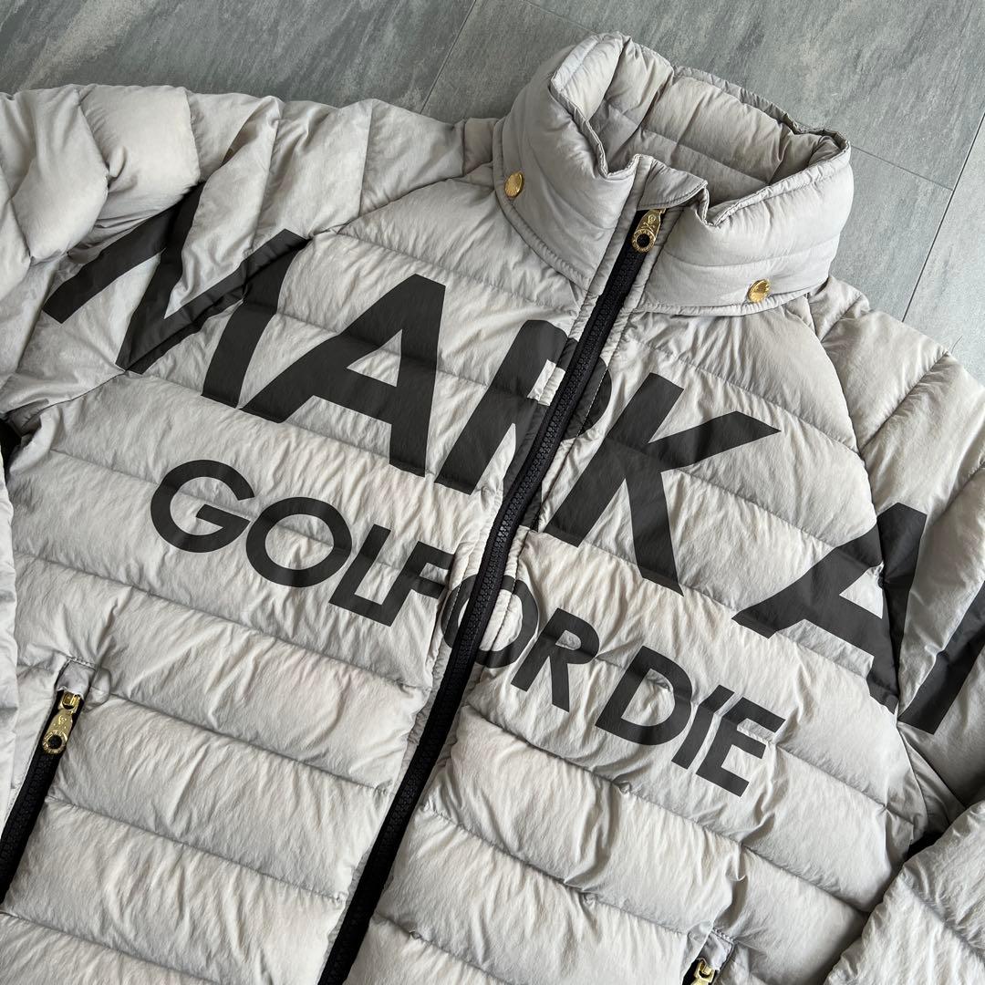 MARK＆LONAマークアンドロナ ダウンジャケット グレージュ 44サイズ