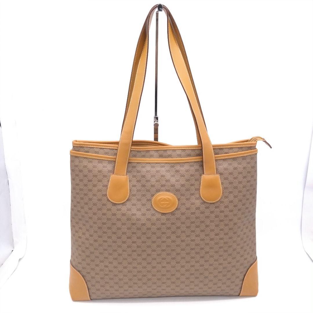 【美品】GUCCI 希釈美品 PVC トートバッグ A4 002 39 0172