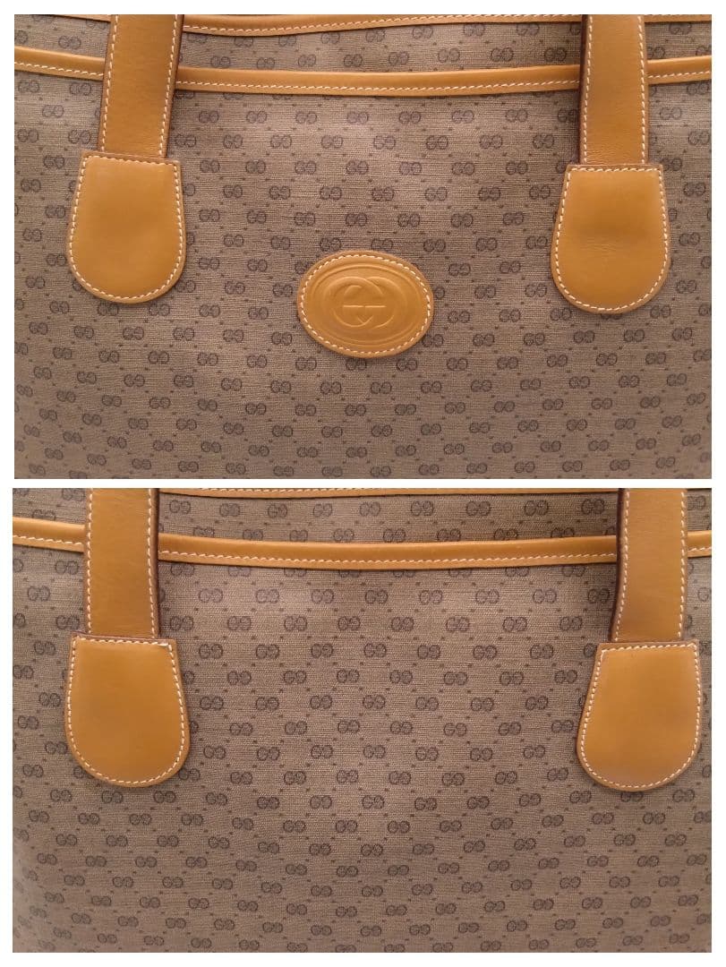 【美品】GUCCI 希釈美品 PVC トートバッグ A4 002 39 0172
