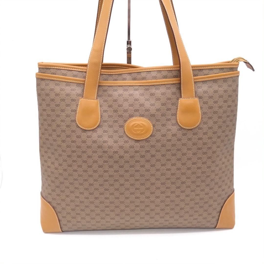 【美品】GUCCI 希釈美品 PVC トートバッグ A4 002 39 0172