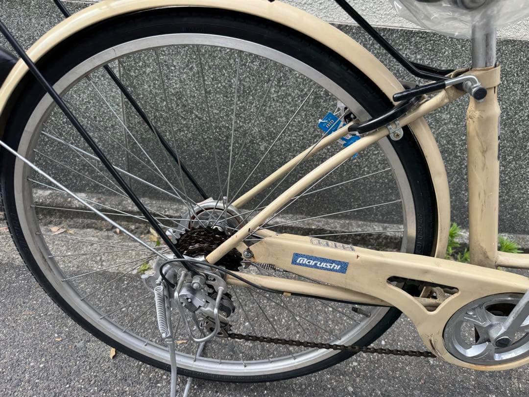308番　全車両格安販売‼️ 27インチ 変速　シティサイクル　ママチャリ