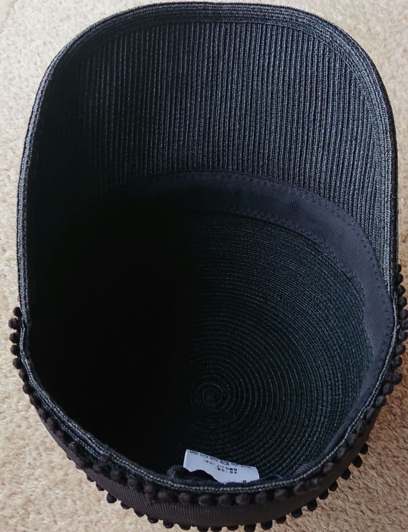 アシーナニューヨーク ラフィアキャップ