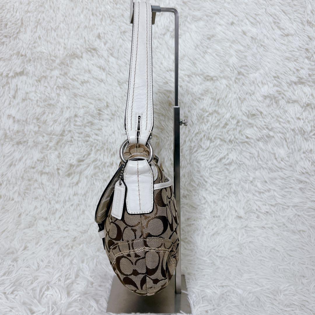 COACH コーチ　ソーホー シグネチャー ワンショルダー　バッグ　総柄　cc