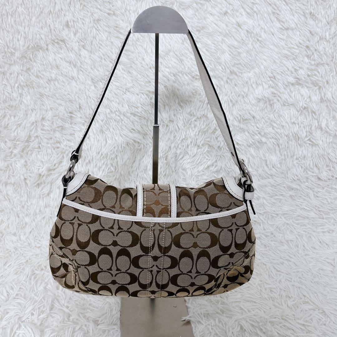 COACH コーチ　ソーホー シグネチャー ワンショルダー　バッグ　総柄　cc
