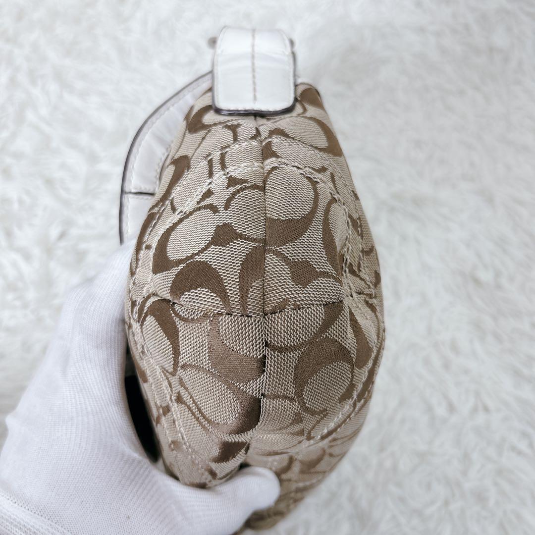 COACH コーチ　ソーホー シグネチャー ワンショルダー　バッグ　総柄　cc