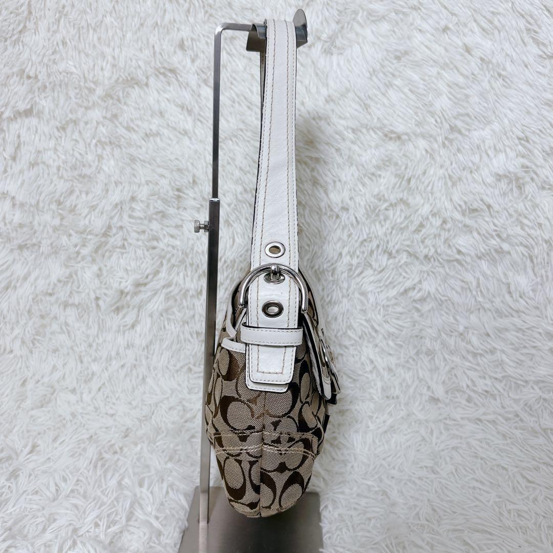 COACH コーチ　ソーホー シグネチャー ワンショルダー　バッグ　総柄　cc