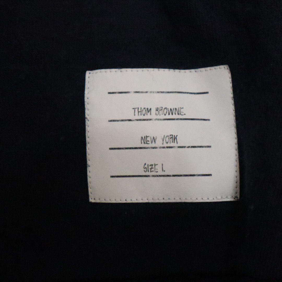 THOM BROWNE　スウェット　トレーナー　無地　4bar L
