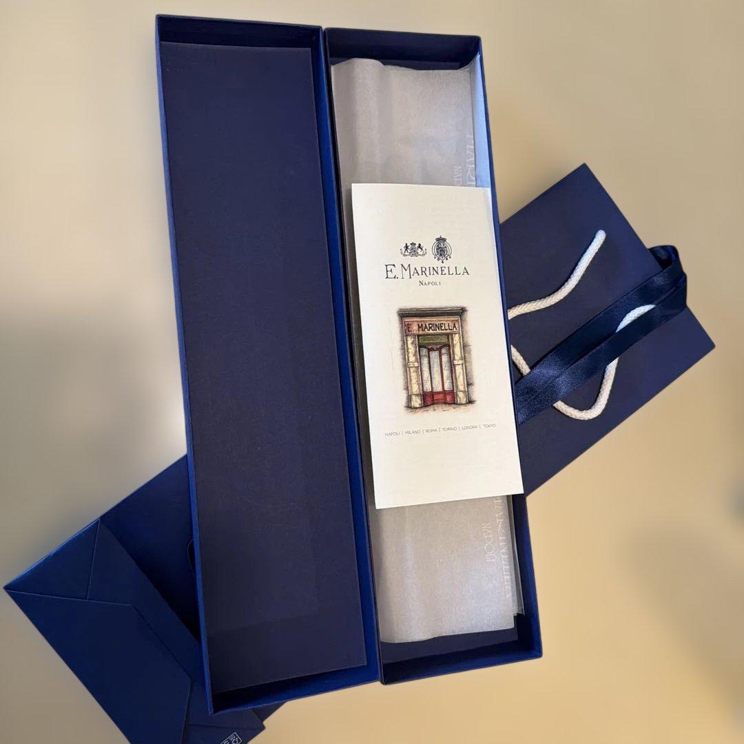 マリネッラ　セッテピエゲ　ネクタイ