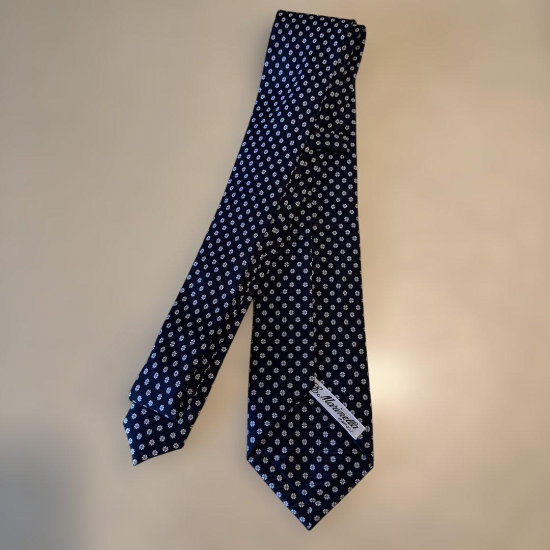 マリネッラ　セッテピエゲ　ネクタイ