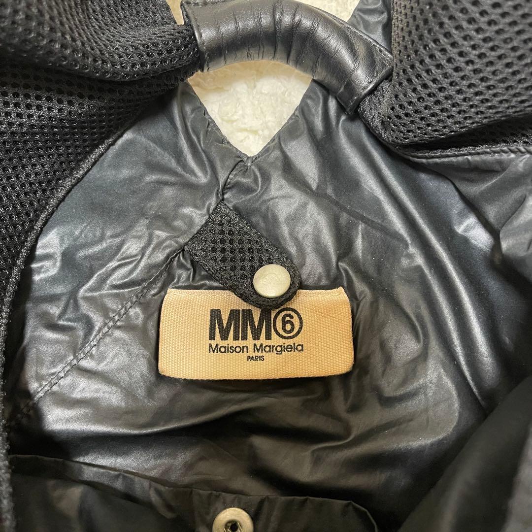 h*i様 MM6 マルジェラ　メッシュ　ジャパニーズ　バッグ　黒　ミディアム