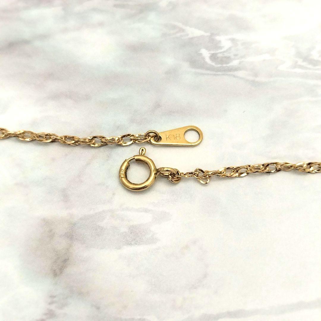 タイムセール♡K18イエローゴールド ロングチェーン ネックレス 67cm