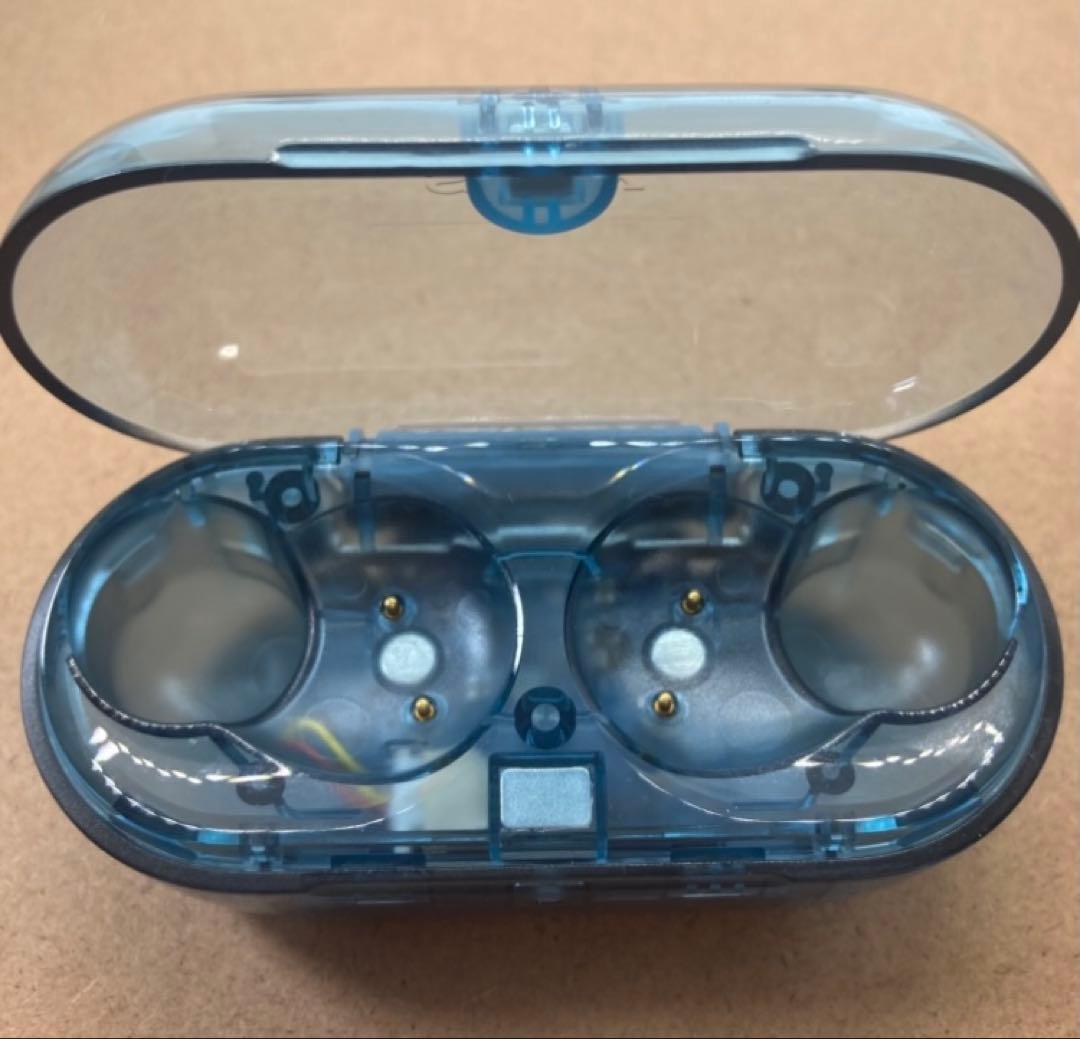 【美品】SONY WF-C710N【グラスブルー充電ケース】