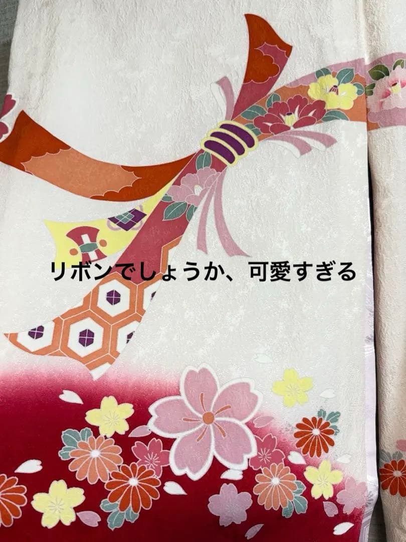 u*c様 お宮参り、産着 正絹 薄ピンク 刺繍 女の子長襦袢