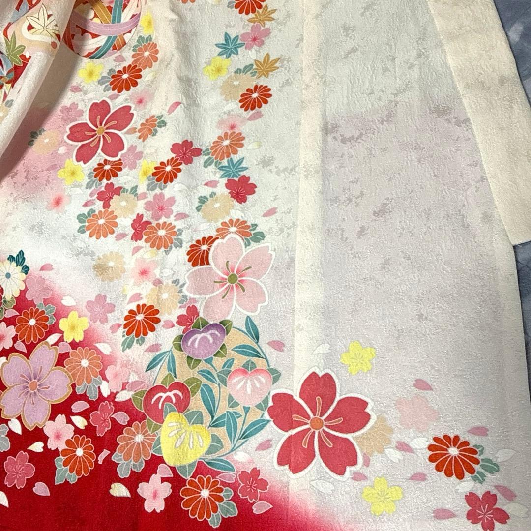 u*c様 お宮参り、産着 正絹 薄ピンク 刺繍 女の子長襦袢