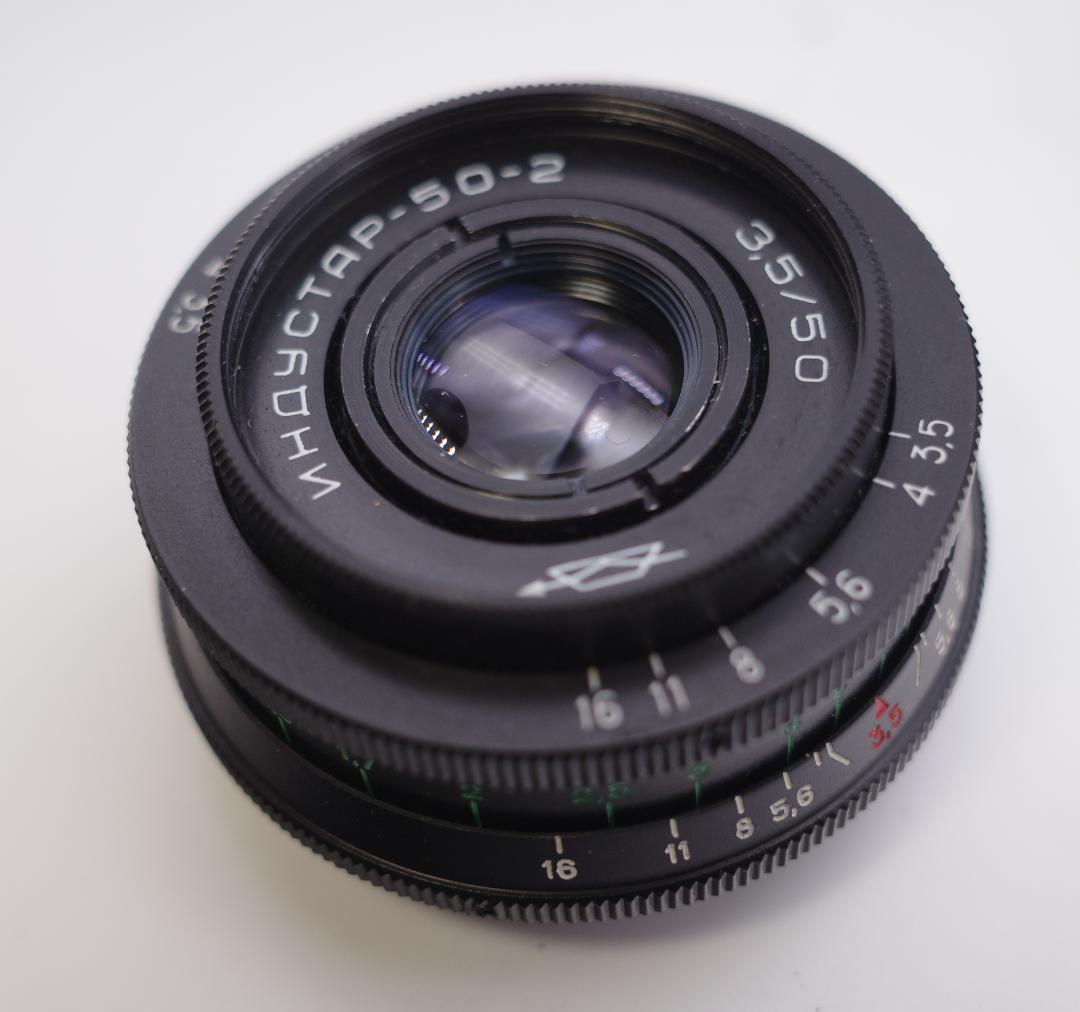 111 　新品　パンケーキ　インダスター50-2　F3.5 M42