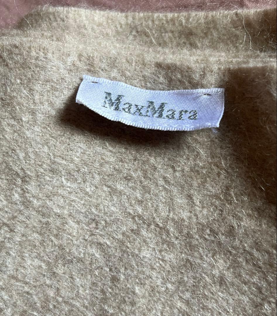 MaxMara ⭐︎フリンジ付きカシミアマフラー