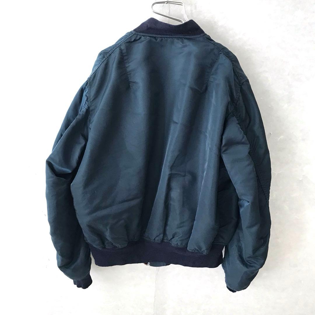 90ｓ ＵＳＡ製 ＡＬＰＨＡ ＭＡ-1 フライトジャケット ヴィンテージ ＸＸＬ