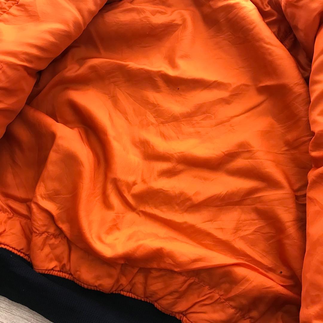 90ｓ ＵＳＡ製 ＡＬＰＨＡ ＭＡ-1 フライトジャケット ヴィンテージ ＸＸＬ