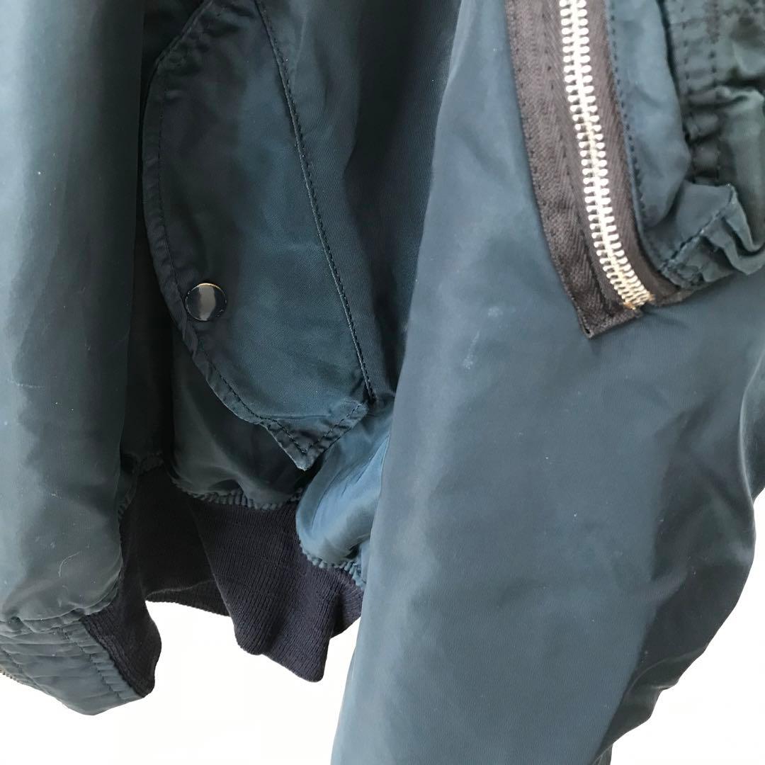 90ｓ ＵＳＡ製 ＡＬＰＨＡ ＭＡ-1 フライトジャケット ヴィンテージ ＸＸＬ