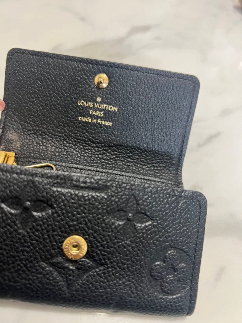 ルイ・ヴィトン ブラック レザー キーケース