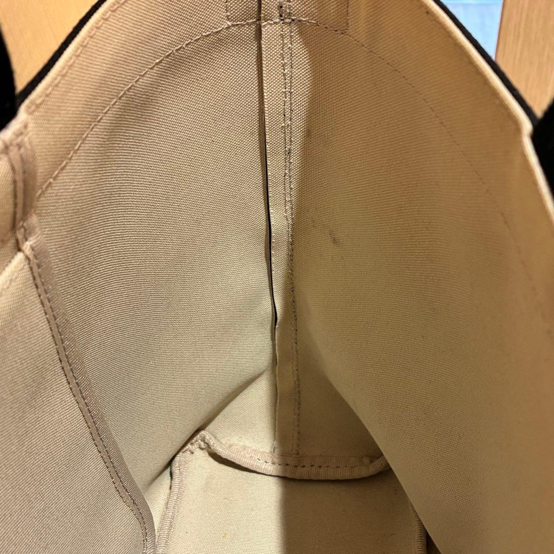 ♠︎エルベシャプリエ　704GP スクエアトート　M ノワール