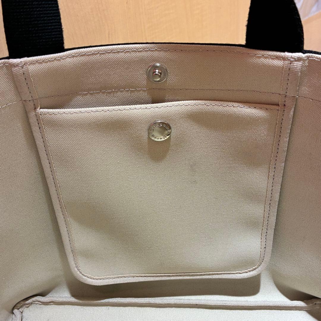 ♠︎エルベシャプリエ　704GP スクエアトート　M ノワール