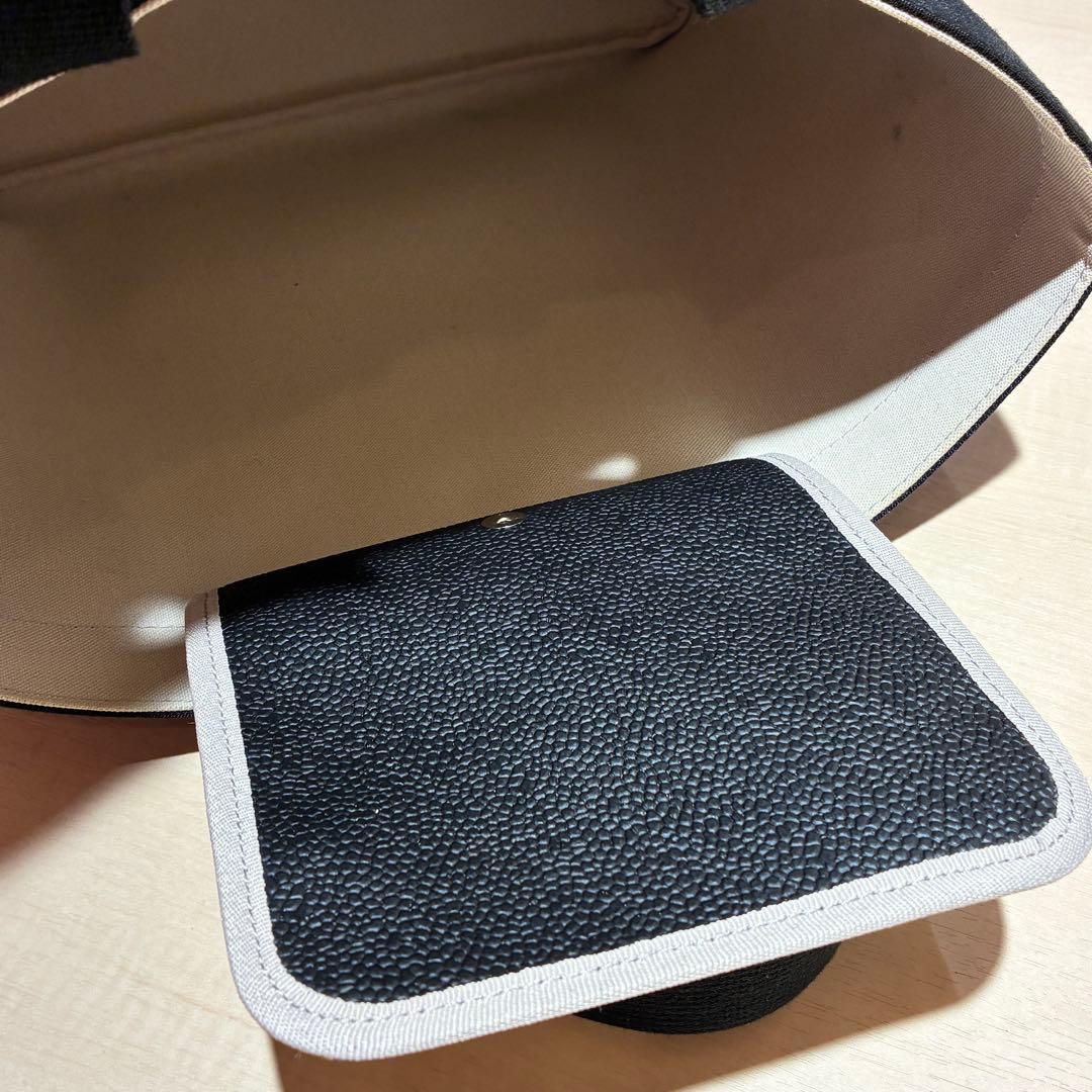 ♠︎エルベシャプリエ　704GP スクエアトート　M ノワール