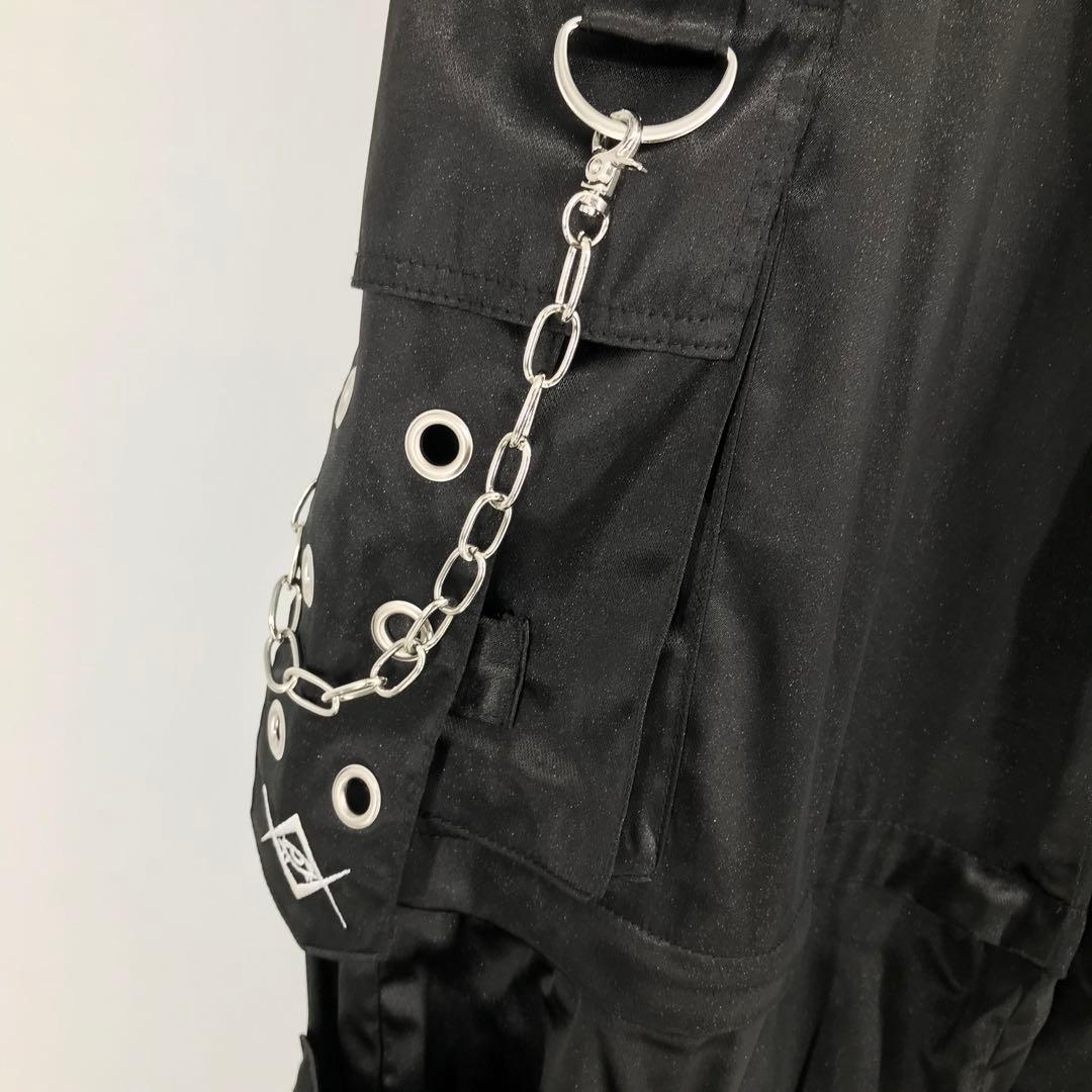 レフレム　カーゴパンツ　ブラック　フリー