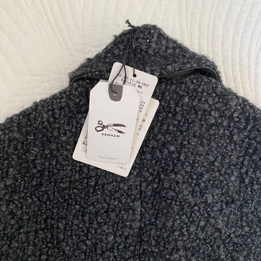 ち*り様 【新品タグ付き】DENHAM デンハム ウール ベスト ロングジレ S