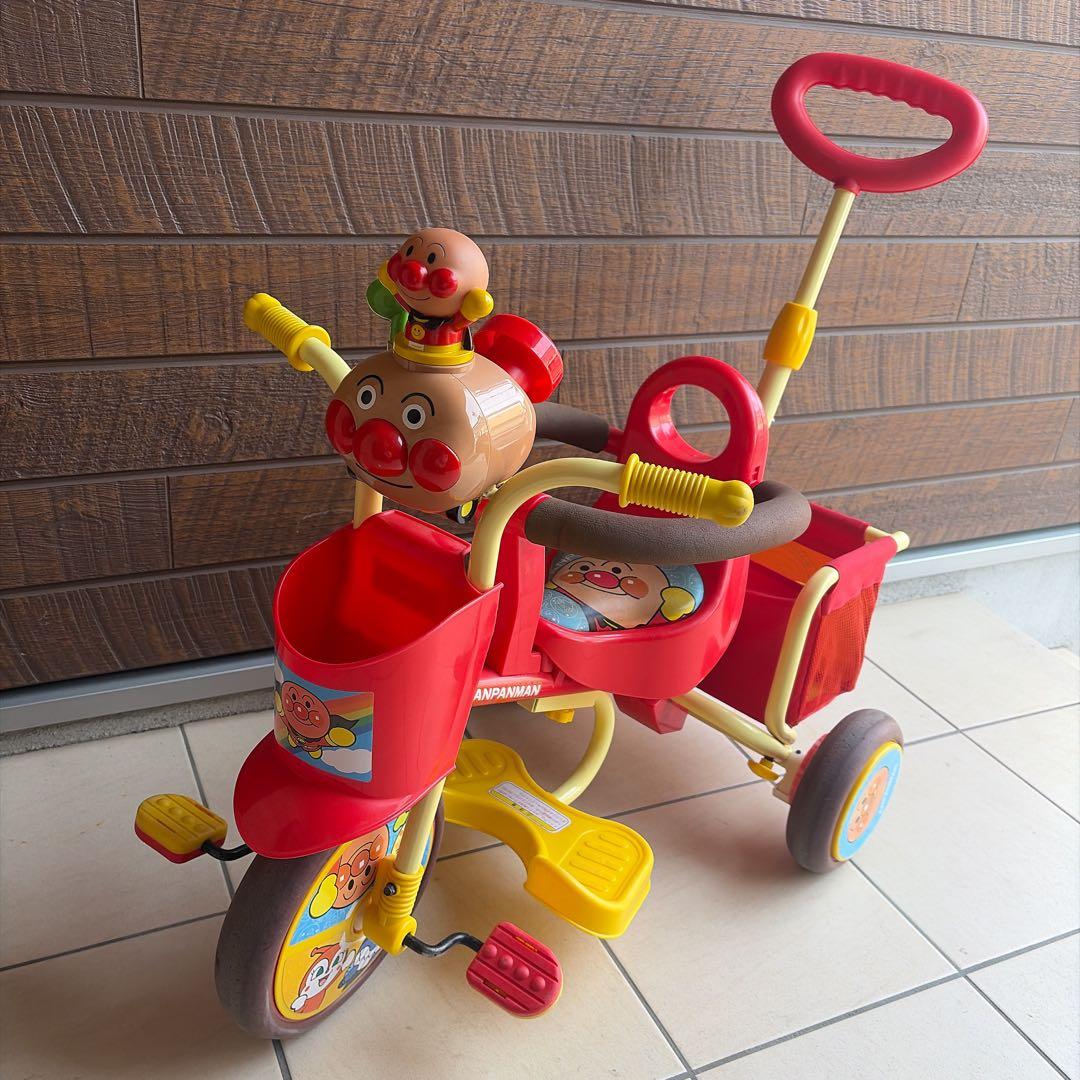 ☆アンパンマン 三輪車 赤