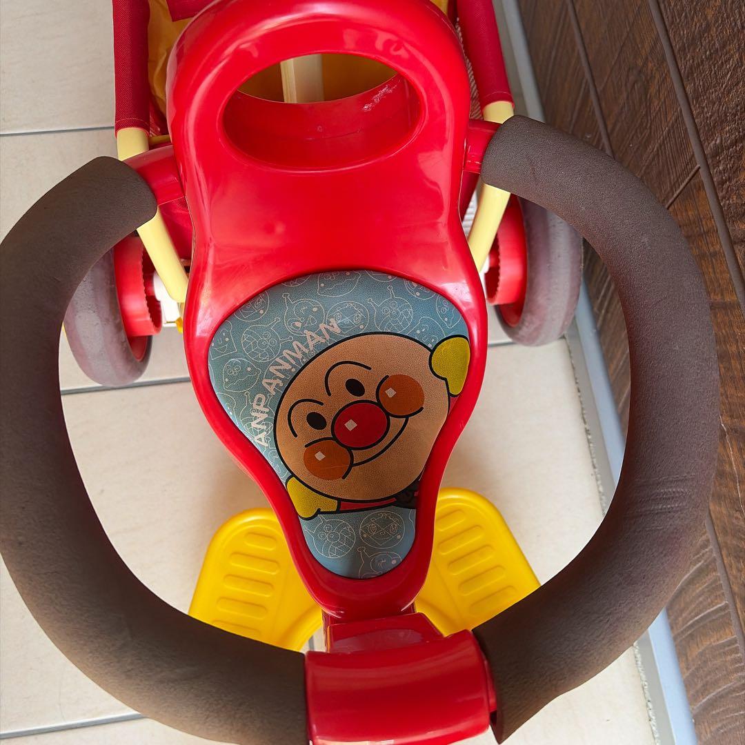 ☆アンパンマン 三輪車 赤