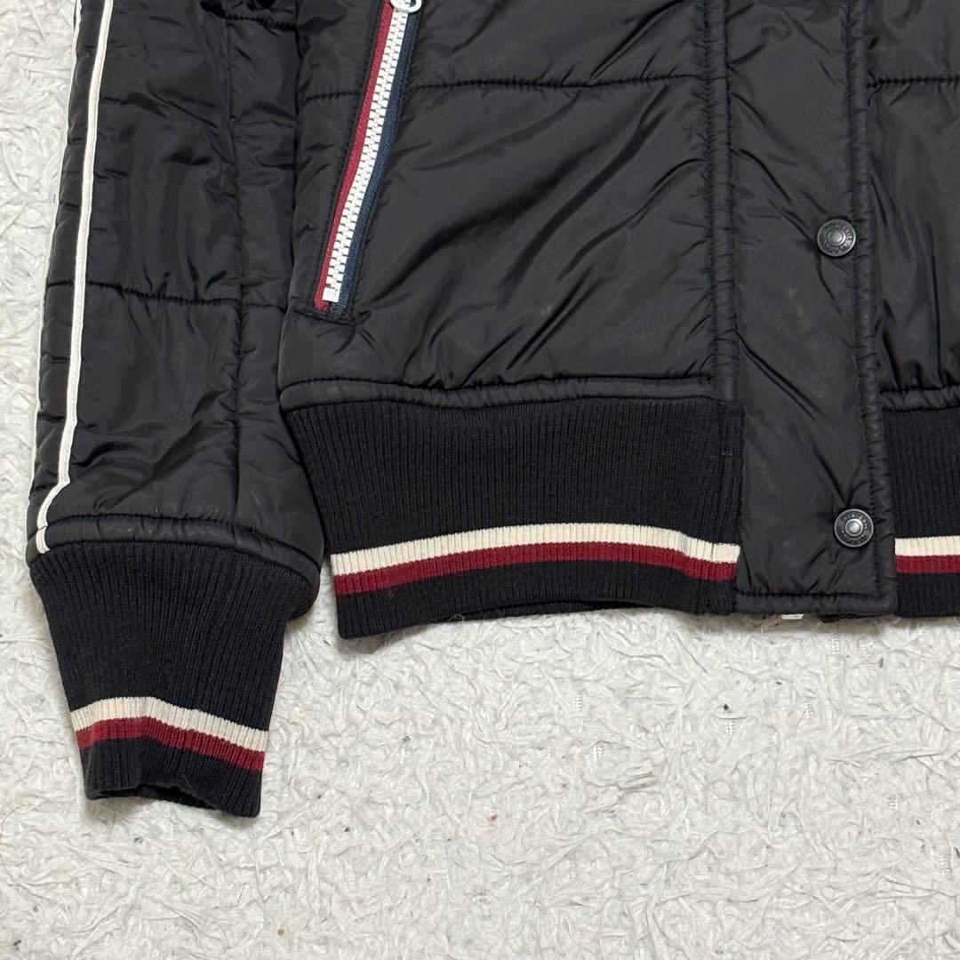 ヒステリックグラマー デビルヒスガール プリマロフト中綿ジャケット ブラック F