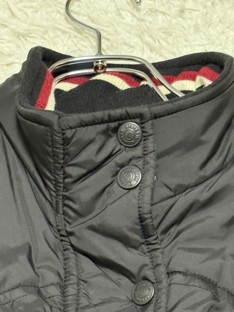 ヒステリックグラマー デビルヒスガール プリマロフト中綿ジャケット ブラック F