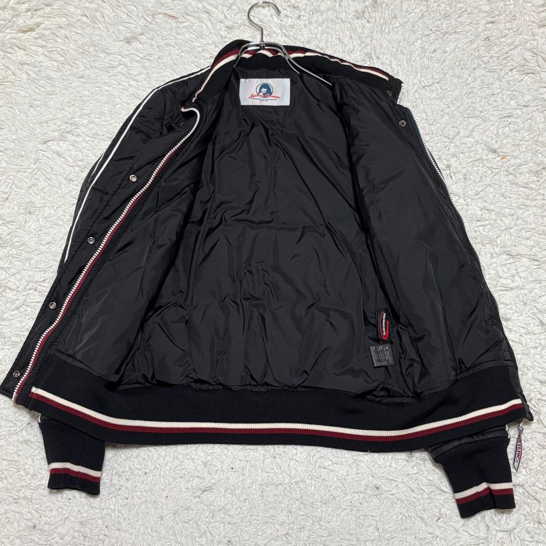 ヒステリックグラマー デビルヒスガール プリマロフト中綿ジャケット ブラック F