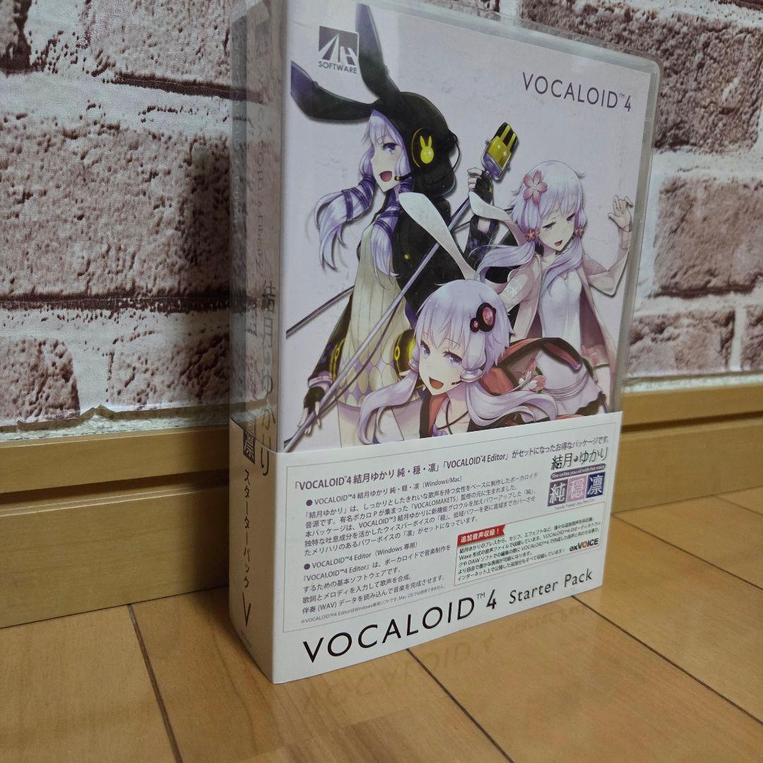 か*ギ様 【美品】VOCALOID4 結月ゆかり スターターパック　純・穏・凛