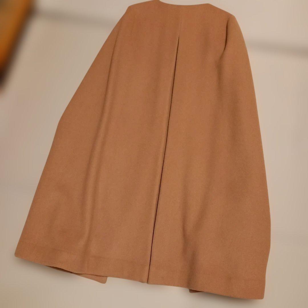 極美品　ELLIE　ポンチョ　ケープコートロング