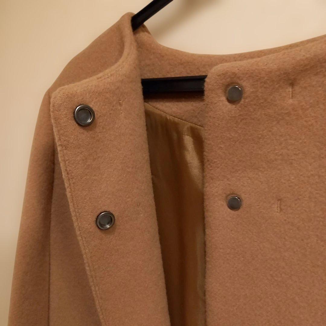 極美品　ELLIE　ポンチョ　ケープコートロング