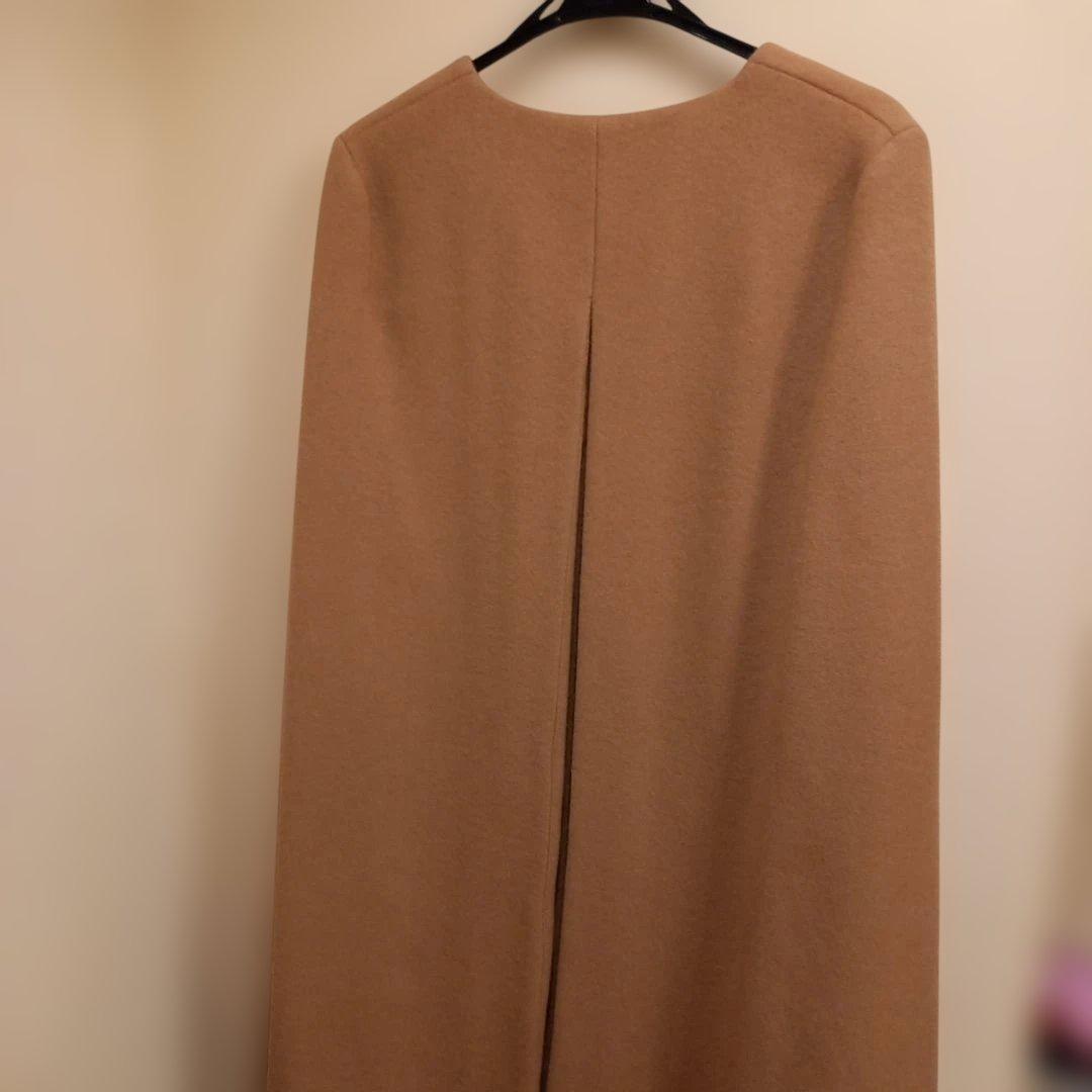 極美品　ELLIE　ポンチョ　ケープコートロング