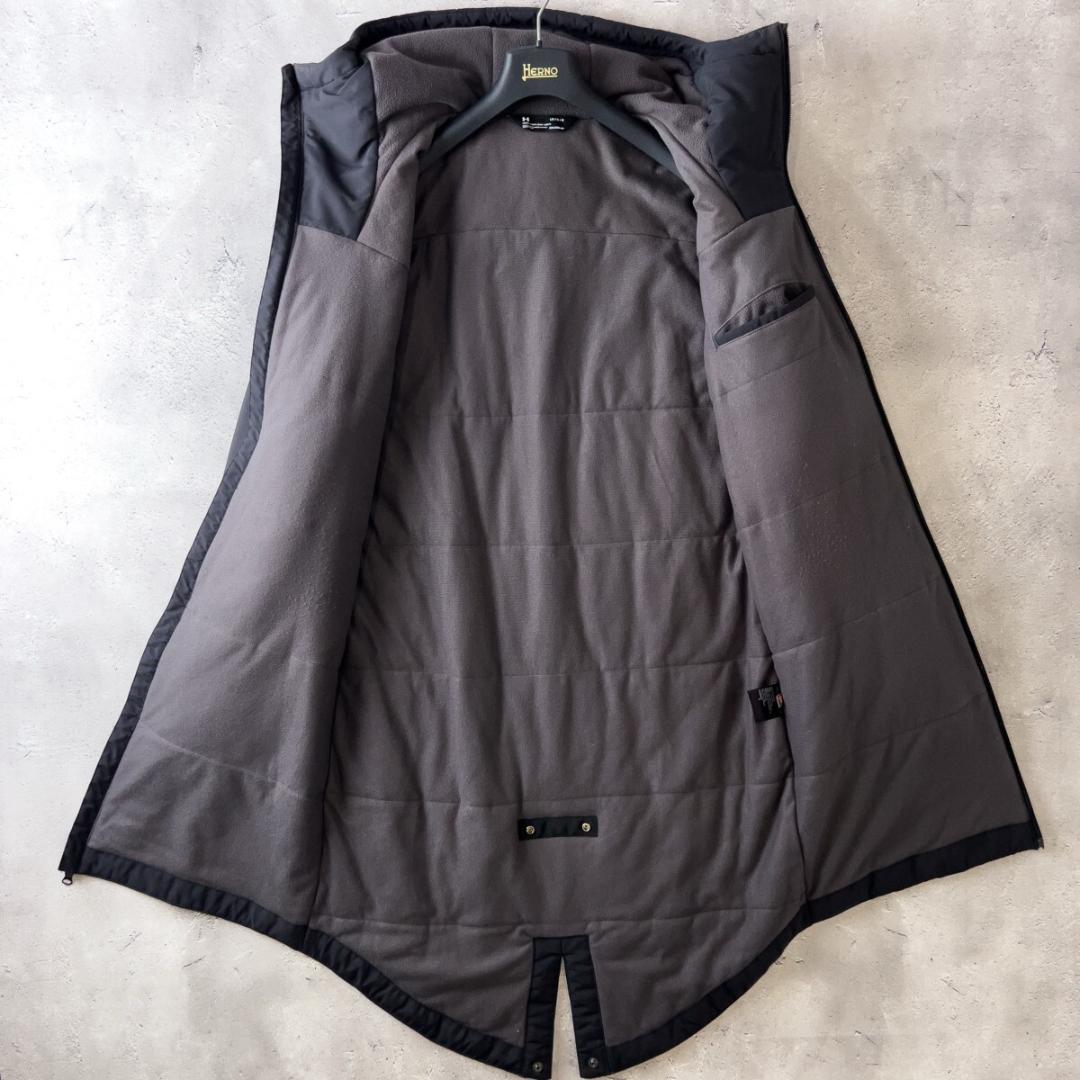 アンダーアーマー 2WAY ベンチコート メンズ L 高機能 プリマロフト 防寒