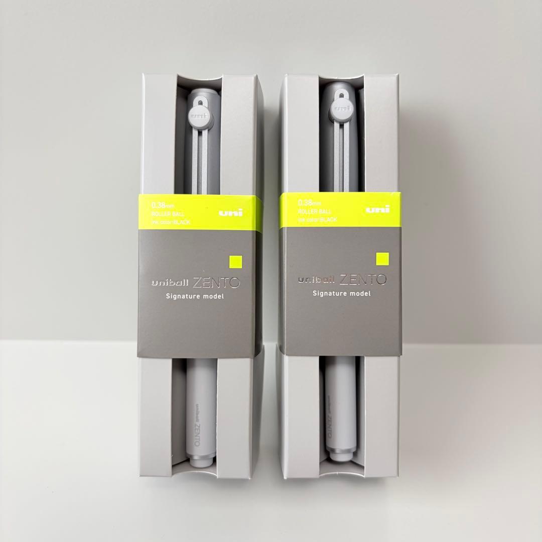 uniball ZENTO ユニボールゼント シグニチャーモデル 0.38 ２本